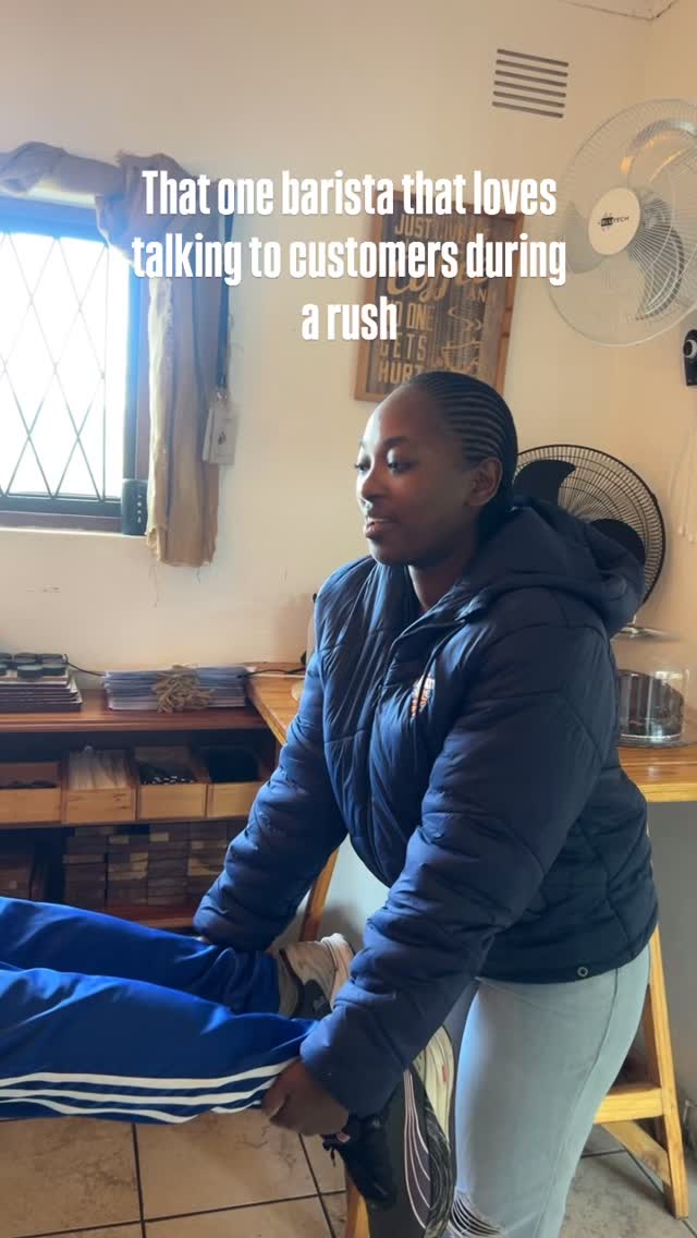 Our baristas are always up for a mid-shift chit-chat with you!
#jokes #serving #chitchat #bestcustomers #community #local #localcoffee #kzn #tourism #explore
