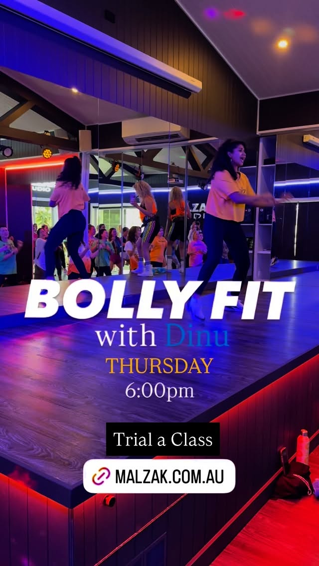 Bolly Fit is a high-energy dance fitness workout inspired by Bollywood music and moves. It blends choreography with cardio, helping you burn calories, improve fitness, and enjoy a fun, uplifting experience that leaves you energised.
TRIAL A CLASS
Bolly Fit:
Monday 10:30am
Thursday 6:00pm
@malzakfitness
#bollyfit #bollywood #brisbanebollywood #indiansbrisbane #srilankanbrisbane #bollywoodbrisbane #indianmusic #dancefitness #jindalee #australia #malzak #malzakstudio