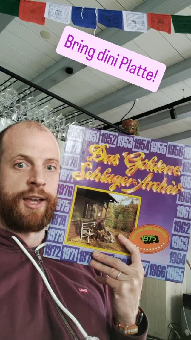 Morn obig plattenobig... Aso nöd morn obig morn obig... Sondern morn obig... Weisch wanni mein?