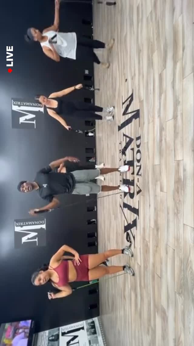 The Matrix Method was born from my athlete grind and my coach mindset. Donamatrix Live is where it all comes to life. You don’t just train here—you compete, you push, you win. 🚀
💥 Subscribe to my IG for the full Donamatrix Live experience and get the complete workout—don’t miss it.