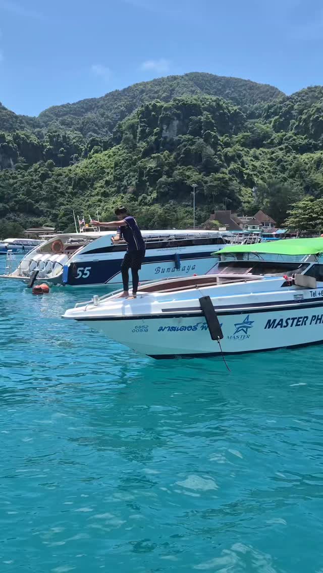 Master Phi Phi vibes #thailand #krabi #kohphiphi #masterphiphitour #indotrend