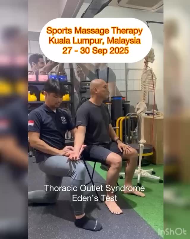 Sports Massage Therapy Certification (Kuala Lumpur) @babeltrainingacademy
.
.
Edufit Asia is coming back to Kuala Lumpur! We have opened registration for the SMT Levels 1&2 courses on 27 to 30 September 2025 at Babel Training Academy.
.
.
We are offering an early bird fee of RM1188 per level (RM1458 U.P.). GOOD NEWS! We are HRDcorp claimable! Grab the special promo fee and get your slot!
.
.
PROGRAMME CONTENT:
Level 1
*Etiquette in sports massage therapy
*Effects of sports massage
*Contraindications
*Human Anatomy
*Client assessment guidelines
*Massage techniques
Level 2
*Soft tissue release
*Myofascial stretching techniques (joint mobilisation)
*Case studies discussion on common musculoskeletal injuries
*Further education for Sports Massage Therapy
.
.
Assessments
*Formative assessments through immediate coaching during practical sessions
*30MCQ written test
.
.
What do you get?
*CPD UK global accreditation
*Highly trained educators with a combined experience of almost 30 years in the fitness and sports industry
*Conducive learning environment at Babel Training Academy
.
.
To ensure you become a competent practitioner, we offer mentoring sessions via online/face-to-face consultations (hourly rates apply).
MORE INFO AND REGISTRATION @ https://www.babel.education/sportsmassage
.
.
#malaysia #sportsphysiotherapy #physiotherapy #kualalumpur #sportsmassagetherapy #sgsportsmedicine #sportsmedicine #singhealth #muscles #myofascial #softtissuetherapy #jointmobility #sportsmassagetherapists #malaysiatherapist #klsportstherapists #klmanualtherapy #sportsmassagekualalumpur