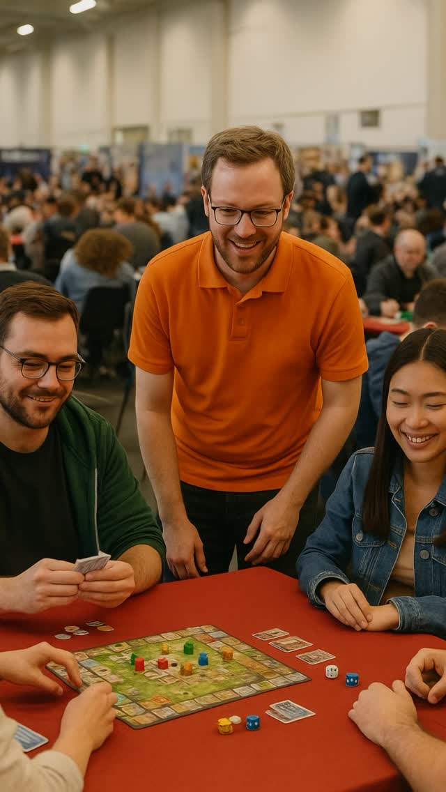 🎲 Spielen ohne Regelchaos? Kein Problem!
Auf unseren freien Spieleflächen kannst du nach Herzenslust loslegen – begleitet von unseren Spiele-Erklärer*innen.
📖 Lästiges Anleitung lesen? Fällt weg!
✨ Reinsetzen, Karten mischen, Würfel rollen – und direkt Spaß haben.
👉 Was würdest du als Erstes spielen?
#Brettspiele #SpielemesseHH #PlayTogether2025 #HamburgEvents