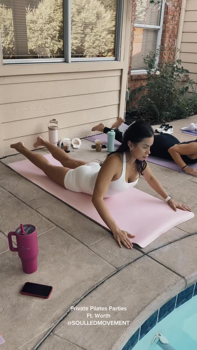 Had the pleasure of doing a private Pilates session for this beautiful bride-to-be & her friends! So much fun to move your body with those you love. 💖
#dfwpilates #pilates #ftworth #privatepilates