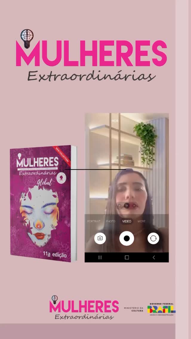 Convite especial Mulheres Extraordinárias