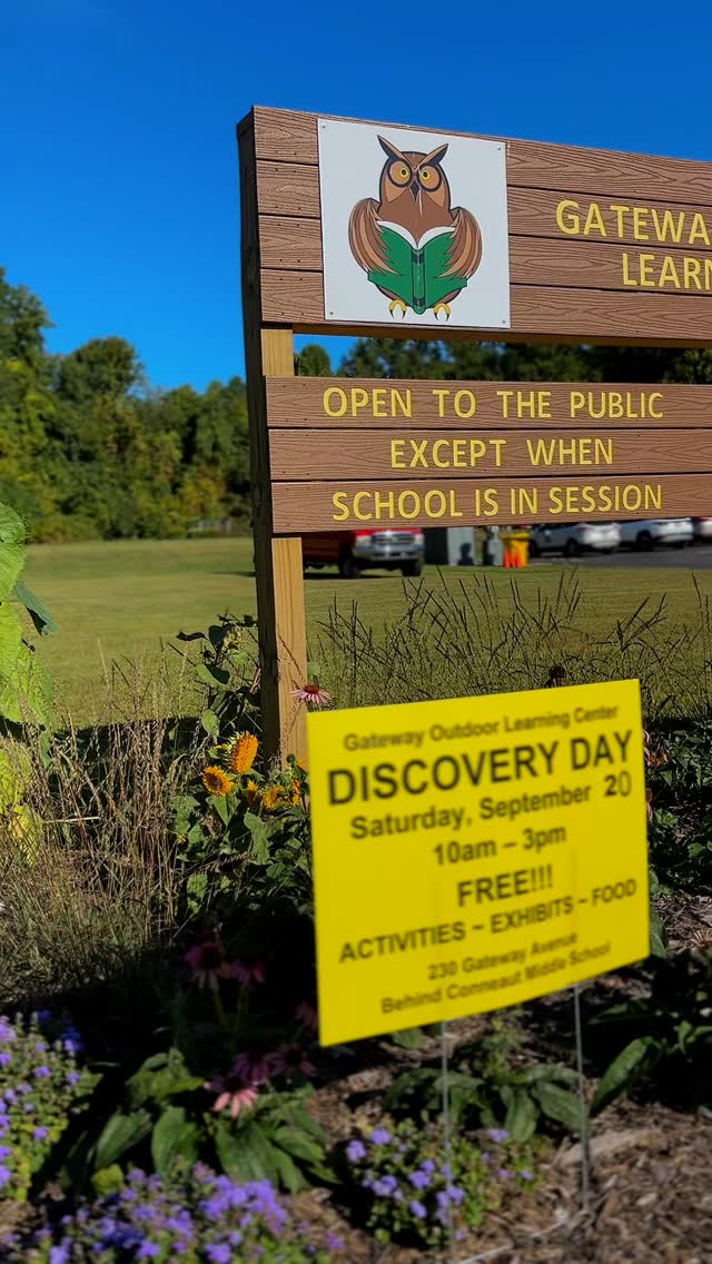 🐝Discovery Day 2025
Hosted by the Gateway Outdoor Learning Center
Bring the whole family for a FREE day of outdoor fun and hands-on adventures for kids!
🗓 Saturday, September 20
🕙 10 AM – 3 PM
📍 230 Gateway Avenue, Conneaut, OH
🎉 What’s in store?
🧪 STEM activities
🎨 DIY kids crafts & face painting
🦋 Pollinator garden & nature trail
🦎 Live animals & scavenger hunts
🍔 FREE lunch for all attendees!
🌱 Tons of hands-on learning & outdoor exhibits
Come explore, play, and connect with nature—rain or shine! ☀️🌧
Admission is free—just bring your curiosity!