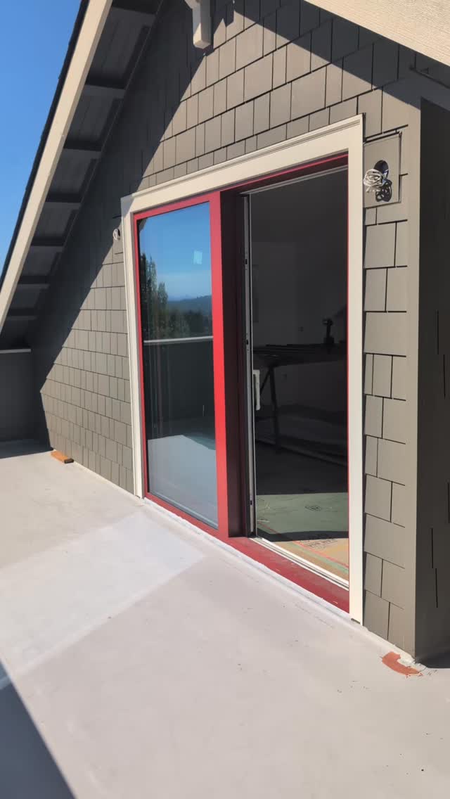 Deck over living space! Quick post about how we're getting a level deck on this sloped membrane.