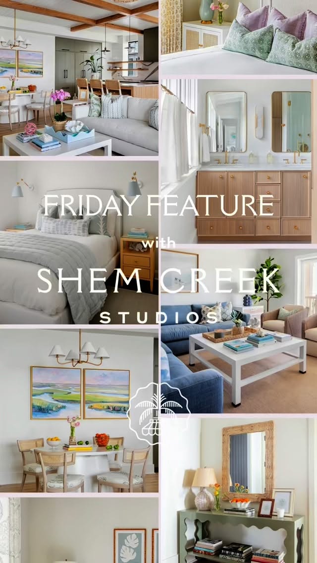 We are so excited to launch our Friday Feature series with none other than @asimpletreeframers! Chris, from A Simple Tree Framers is the owner and master framer at A Simple Tree and we had such a wonderful morning sitting down with him to learn more about what makes A Simple Tree special in Charleston. Watch until the end to find out a fun fact about Chris and his business!
We cannot wait to share some more of Charleston’s incredible vendors with you all. Shopping local and shopping small is what keeps our community rooted in tradition and trust.
If you want to be featured in our next Friday Feature, please DM us here or email us at hello@shemcreekstudios.com
Shem creek studios, Charleston vendors, shop small, Charleston interior designers, Mount pleasant, John’s island, custom framing, custom design