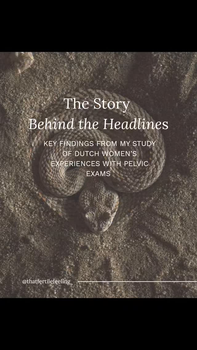 Three years ago, I started wondering: am I the only one who feels uncomfortable during pelvic exams?
To find out, I translated a questionnaire from Israel’s first large-scale study on this topic (Tancman et al. 2021) and shared it online in the Netherlands. Within a week, nearly 1,500 women responded.
The results were striking:
🔹 41% felt ashamed during the exam
🔹 45% found it (somewhat) painful
🔹 23% described it as (somewhat) traumatic
Women with a history of sexual violence, endometriosis, or vaginal pain reported even more negative experiences.
At the same time, the answers also showed a clear way forward. What women want is simple: empathy, clear communication, and more say in the process.
This week, @nomicampagne launches: a new standard for pelvic exams that puts dignity, consent, and patient voice at the center.
👉 Read the full article via the link in bio.
#PelvicCare #WomensHealthcare #PatientCenteredCare #TraumaInformedCare #ConsentInHealthcare