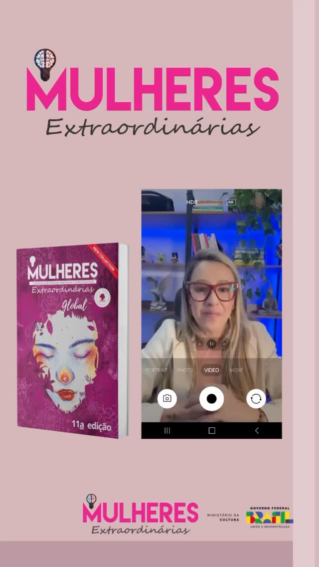 Convite Especial Mulheres Extraordinárias @drajosianebarros #mulheresextraordinárias #editoraanjo #querofazerpartemulheresextraodinarias