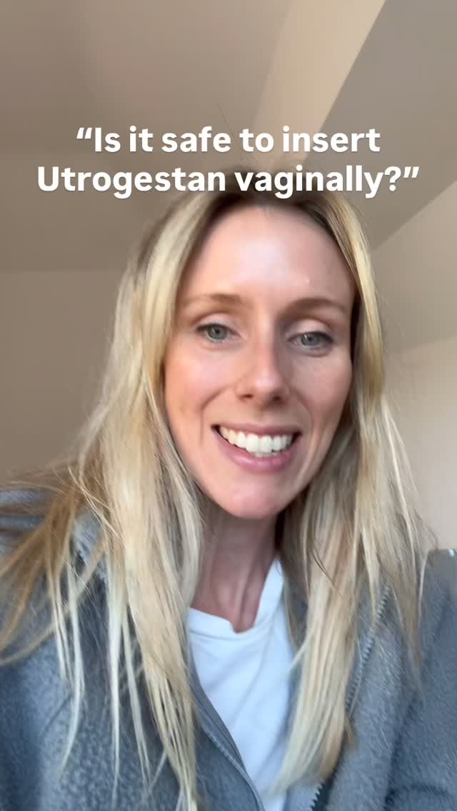 Vaginal administration of Utrogestan is off license and should be supervised by a medical professional with relevant menopause experience. It can be really helpful for some patients but it requires an assessment as to whether or not it is a good option for you, discussion regarding alternative options, appropriate counselling on risks and benefits and ongoing supervision to monitor the effects.
From a safety perspective, its off license nature means we can’t provide guarantees as to the level of womb protection. That’s not to say that the degree of womb protection is poor- we just don’t know how it compares to fully licensed options in reality.
I have women who I look after who have really thrived using Utrogestan in this way but honest shared decision making is the key!
#womenshealth #menopausespecialist #bmsspecialist #progesteroneintolerance