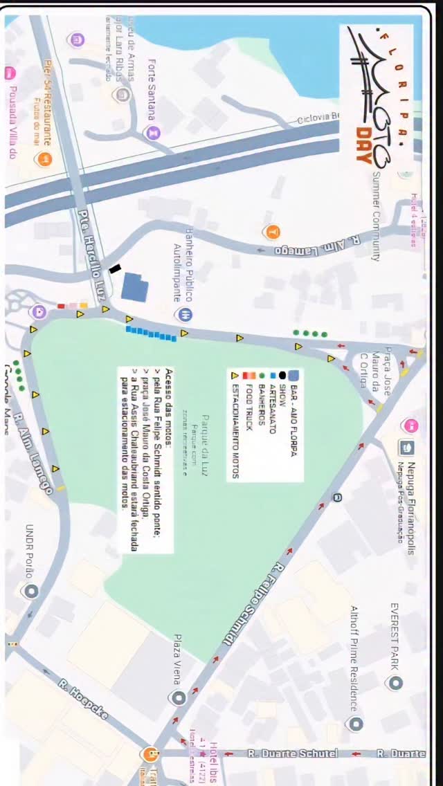 Vire e veja como chegar no Floripa Moto Day 2025.