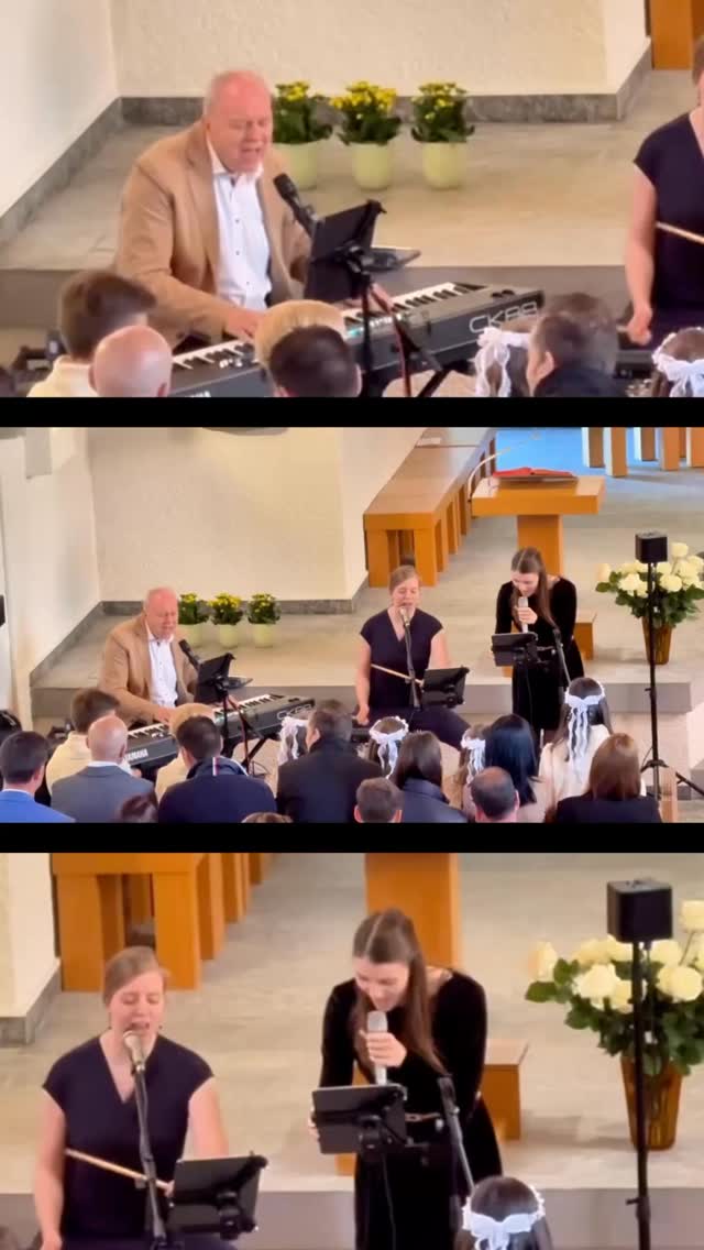 Sister Act geht immer :)
Live-Version ohne Bearbeitung mit iPhone gefilmt an einer Erstkommunion.
#steidletrio #musikerfamilie #musik #music #sisteract