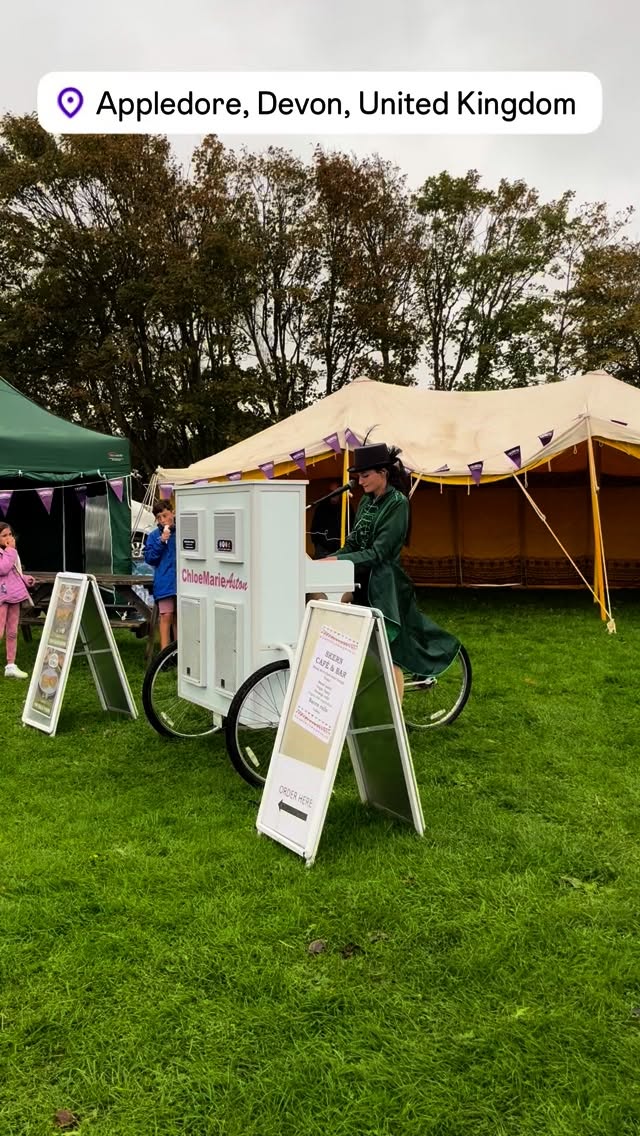 Chloe Marie Aston at the Festival today…