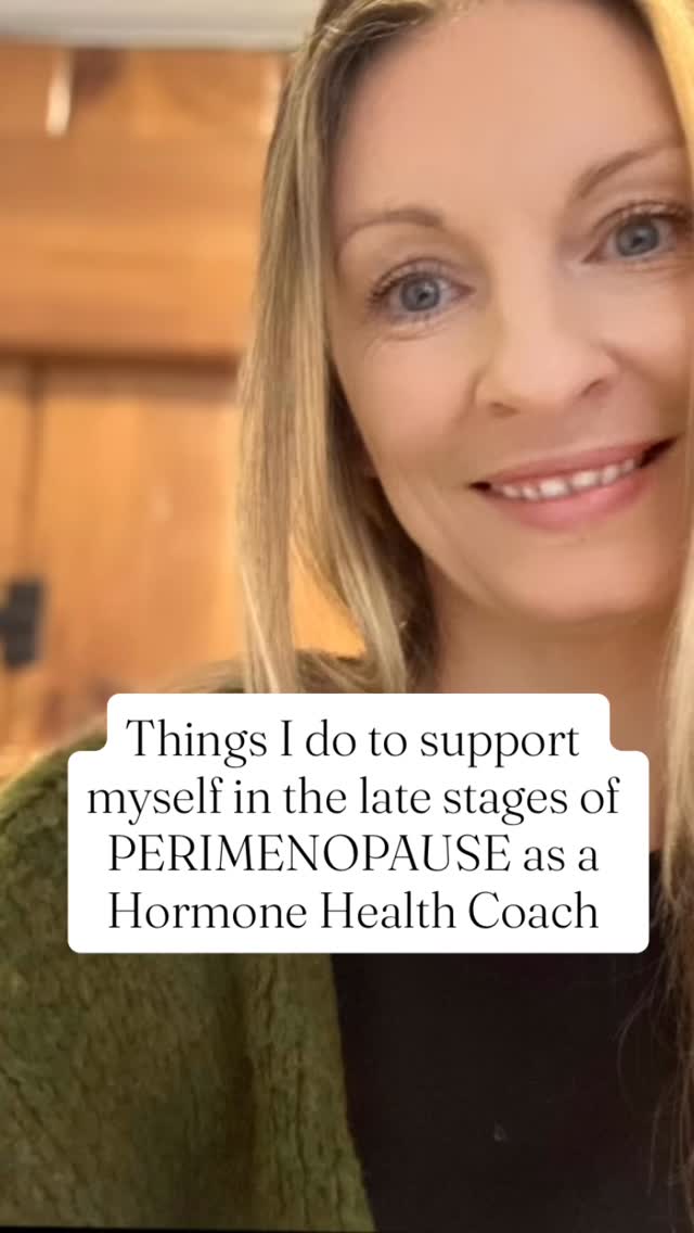 When it comes to helping manage perimenopause symptoms, it isn’t ’business as usual’
So much changes but knowing how to support yourself to reduce the impact of symptoms and support health longevity is key in this journey.
1) I make sure I eat macronutrient, high protein quality meals at EVERY meal. I don’t snack as I feel full from one meal to the next. This also helps keep me from having energy crashes. I don’t eat a lot of sugar. Not be because I’m restricting myself, my body just doesn’t crave it.
2) I focus on nutrient dense, whole foods and priorities feeding and building my gut microbiome daily. I target foods that support digestion to make sure I am absorbing the nutrients I eat.
3) I exercise daily, even when I’m time poor. A 15 - 20 minute walk is better than no walk at all. I focus on strength training 3x a week to help build muscle mass as that decreases as oestrogen decreases. This also helps keep the “menopausal” middle away
4) I have significantly reduced my alcohol consumption. Recent findings point to alcohol bing one of the biggest drivers of breast cancer, more so than HRT. My body can’t take it anymore. I have to make sure I drink clean or organic as I react to the chemicals and even one glass of cheap wine can leave me with anxiety and feeling terrible.
5) Priorities sleep, even if this means going to bed at 9pm some evenings. Sleep is when your body repairs and deals with inflammation. If it is cut short day after day then it can have implications to your mental and physical health.
6) I actively manage my stress through meditation, journaling, practicing gratitude and I do this daily, even if I don’t feel stressed.
Looking for guidance thought your perimenopause journey?
Support your body in reducing your he impact of your symptoms, DM the work PERI to get you started
#hormonehealth #perimenopause #perimenopausehealth