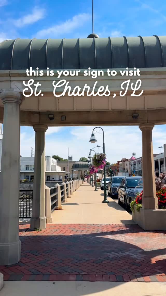 This is your sign to visit St. Charles, IL!📍🌊
#StCharlesIL #ChicagoSuburbs #Chicagoland
