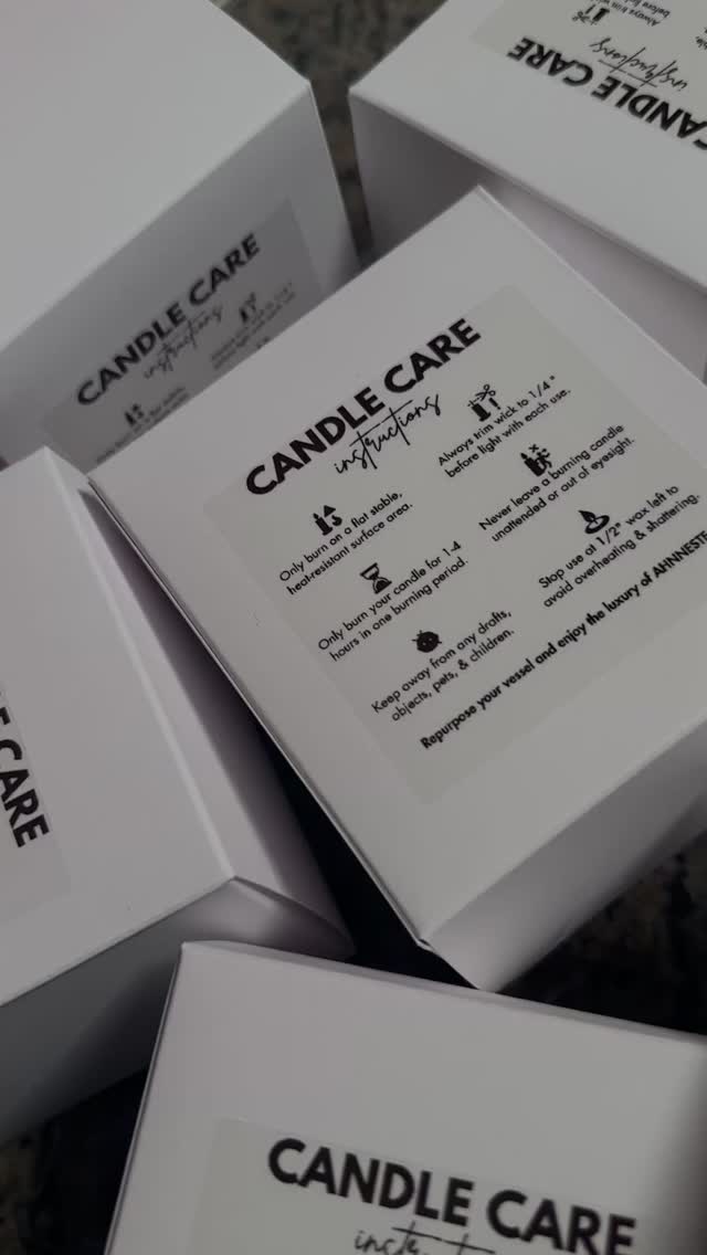 Candle Care 🤍#smallbusiness #candlecare #discover #faithbasedbusiness