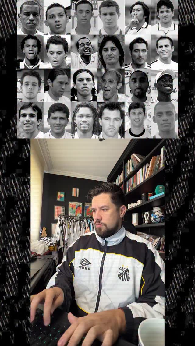 Eu quero ver quem vai gabaritar essa… valendo!
O último é nível extreme! hahaha
Você sabe quem são esses jogadores do Santos na década de 90 e 2000? Parte 1 da brincadeira.
Quem tiver a arroba do maninho que faz o vídeo assim na cachoeira me manda que eu tô caçando há dois dias e não acho rs
#santos #futebol #curiosidade #quiz #jornalismo