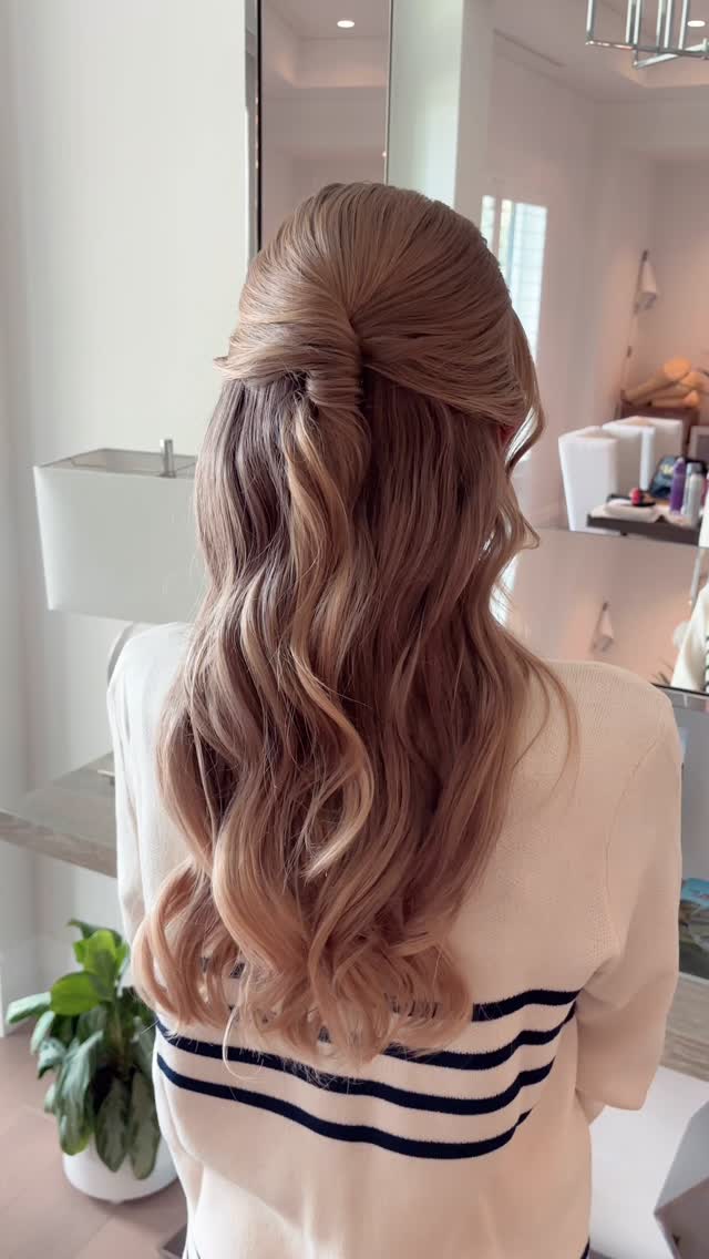 I just 🤍 my brides!
This beautiful girl is getting married this December at @oceanreefclub and this is our 2nd trial. We did a hairstyling consultation almost a year ago and it was a completely different style.
Now, a few months out and with her gown, she opted for a more polished and sophisticated look. She’ll have hair extensions which will help hold her curl and give her volume and length.
SO what’s the ideal time to book your hairstyling consultation? I recommend 3-5 months out from your wedding day. By this time you’ll have your gown chosen, your wedding is mostly planned except for last minute details and you’ll have a better idea of the hairstyle and makeup look you want.
With so many style options and the ever-changing wedding industry, chances are you’ll change your mind if you do it too early. You’ll most likely have to do another one closer to the wedding date.
3-5 months out is the perfect time for a hairstyling and makeup trial.
Tip: Do your hair and makeup trial on the same day so you can see it together. AND if you can, go to a dress fitting that day as well. This way you get to see your whole wedding look come together.
Happy planning, ladies!!
Xox - Rebecca