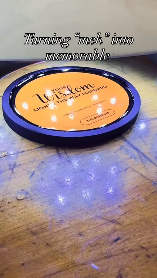 This coaster believes in team spirit (and not the liquid kind).
Every sip deserves a smile and every customer deserves a gift that fits any occasion.