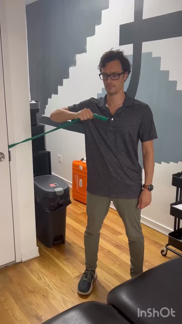 The first step to getting out of pain is a thorough assessment. We always start by using Mechanical Diagnosis and Therapy, also known as Mckenzie, to assess joints and classify your condition. After testing different movements and exercises we will have a better understanding of your individual symptoms and can better plan out a road map to recovery. Here are a few movements we might test in someone with shoulder pain
1. Resisted shoulder adduction- start with no weight and then progressing through banded and eventually more weight with a cable machine
2. Shoulder internal rotation - using a belt or towel to pull the shoulder up the spine. The shoulder should be relaxed as it’s pulled up
3. Shoulder extension - use a broom or chair to push the arm straight back and up. Push until you feel a stretch or some light pain then come back down
4. Shoulder traction- grab onto the chair beneath you and pull your body away. This should be a gentle stretch to calm the shoulder down
Not all of these are going to be useful for everyone and part of the exam is figuring out what will work best for you. Everyone’s pain is individual and your treatment plan should be as well. Book an appointment to figure out what will work for you.
#Shoulderpain #physicaltherapy #chiro #chiropractic #shoulderrehab #mdt #McKenzie #classify #brooklyn #nyc #Williamsburg
McKenzie shoulder assessment in Williamsburg, Brooklyn