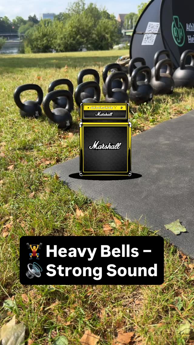 Nicht nur unsere Kettlebells haben Gewicht – auch unser Sound. 🎸🤘
Der unverwechselbare Signature-Sound von Marshall bringt die Extra-Power ins Training. 🔊💪
Kostenloses Probetraining unter:
👉 https://www.athletic-strength-heidelberg.de/probetraining
#FürEinStarkesLeben #AthleticStrengthHeidelberg #KettlebellTraining #OutdoorWorkout #FunctionalTraining #StrongFirst #StrongEndurance #StrongFirstGermany #AGT #StrengthAndConditioning #FitnessHeidelberg #GesundStarkNachhaltig #Resilienz #Mobilität #EnergiePur #StrongWorkout #HeavyBellsStrongSound #MarshallSound #SignatureSound #TrainHardStayStrong