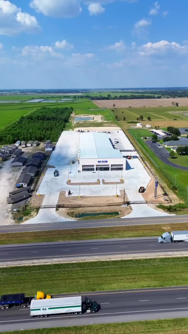 From the ground up, this project shows what hard work and dedication can build. Proud to showcase the fencing project we completed with Bing Bishop Construction— precision, durability, and quality from start to finish.
Big thank you to our crew for making this vision a reality!
The NEW Old River Truck Dealership
As always 🎥: @mj.droneshots