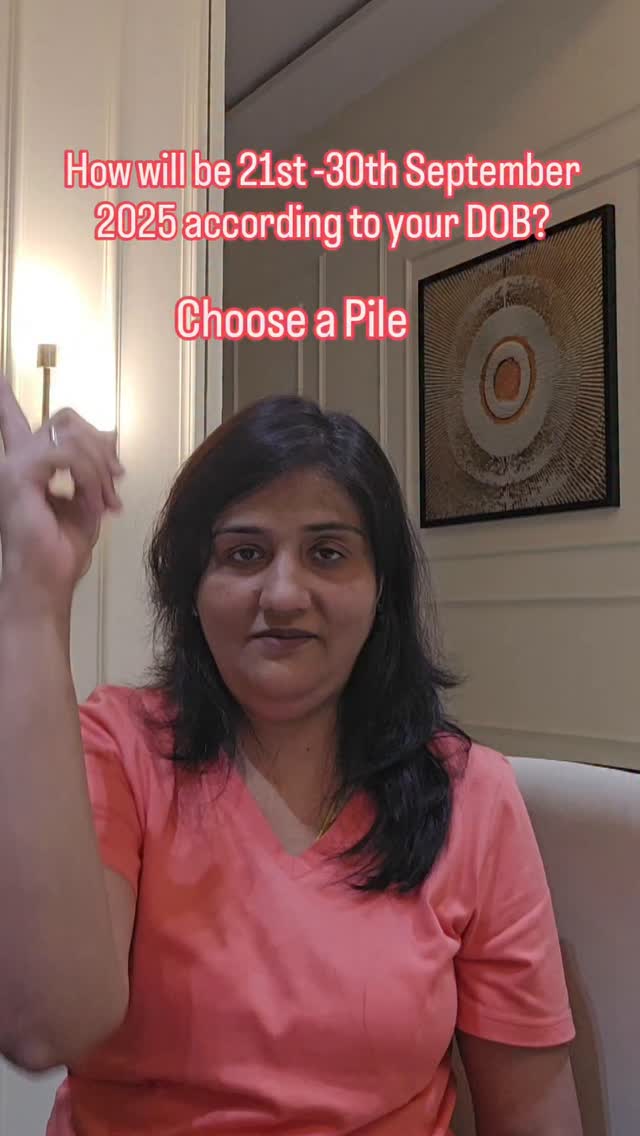✨ 21st–30th September 2025 holds powerful shifts for you!
Your career, love, and life path are aligning with divine guidance. The universe has a special message waiting — based on your date of birth 🌌
Are you ready to discover what energy this period brings for you? 💫
🔮 Comment your Pile-A or Pile-B
🪬 DM for booking personalized reading
✨ For detailed tarot + astro guidance, connect with Acharya Neeta Sharma.
#TarotReading #DivineGuidance #SeptemberTarot #CareerAndLove #AcharyaNeetaSharma #TarotMessages #SpiritualGuidance