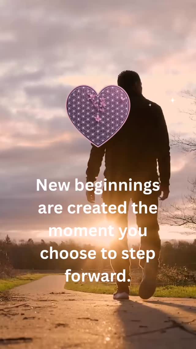 🌅 Every step forward is a choice.
A choice to rise above the past.
A choice to embrace the light ahead.
A choice to begin again.
This is your reminder: new beginnings are not found… they’re created.
And when you decide to step into your next chapter with courage, there is nothing you can’t conquer. 💫
#NewBeginnings #KeepGoing #YouAreLimitless #ResetAndRise #StepIntoYourPower