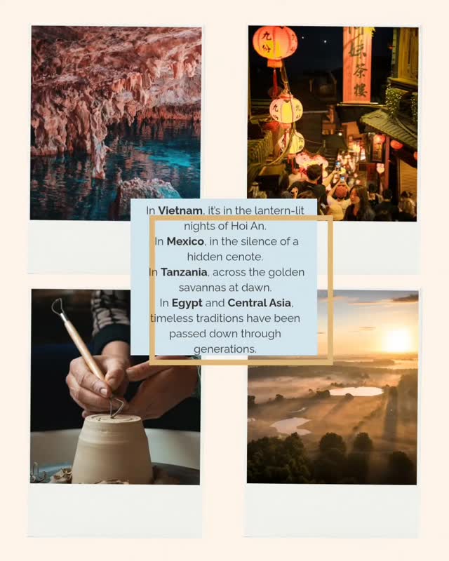 Every journey with Lyratika Essential begins with a simple intention: to slow down and let authenticity reveal itself.
Each journey is crafted for those who believe authenticity is the rarest luxury.
Because traveling with soul always returns you to what matters.
https://www.lyratika.com/lyratika-essentiel
#lyratikaessential
#traveldifferently
#authenticjourney#slowtravel
#travelwithsoul
#transformativetravel