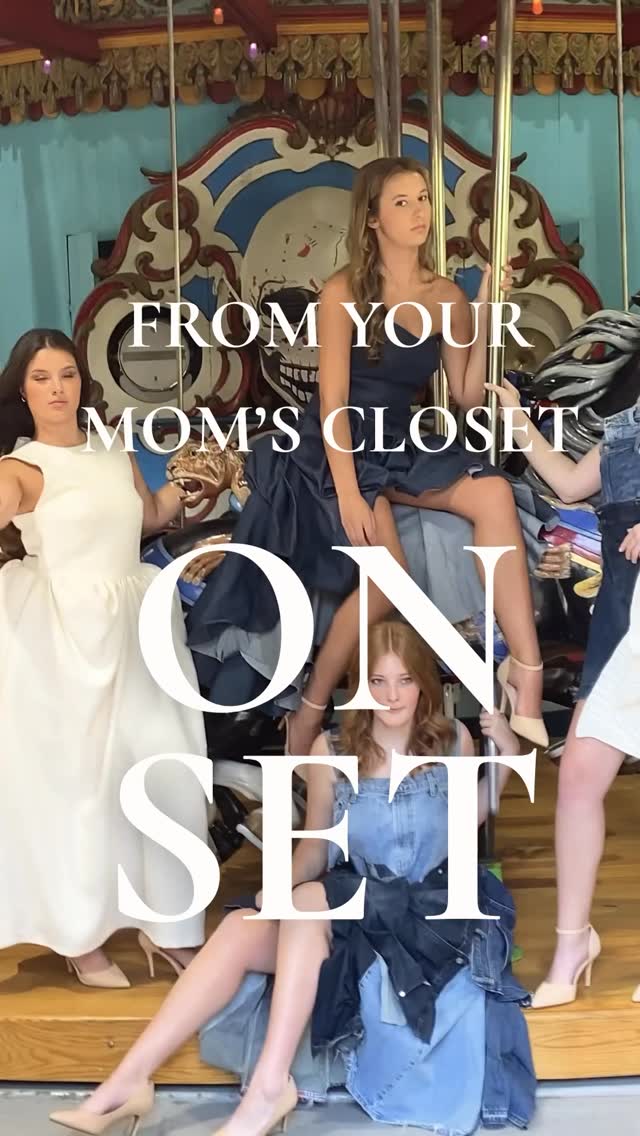 From Your Mom’s Closet
🎥 ON SET - CENTRAL PARK
Designer @adaline.griffin @by.adaline.griffin
👖 @conedenim
Assistant@thestyleassist
💄@galimoretwins
📸@rookbarber & David Andrews
💃🏻 @allisaylor1 @sophieepelland @anniekate.simms @aubreelbeebe
📝 @charlotteseen
Digital curator @corajones.co