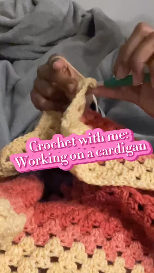 Crochet with me while I work on a MadeforYou, custom order cardigan! 🍂
I love making these and I’m so glad my cozy creations can keep you guys warm and looking adorbs out here 🥰 Hop over to my website to order your own cardigan under my commissions page. Your wardrobe will thank you 🙏🏽
#crochet#madebydrey#smallbusinesslove#crochetbusiness#crochetstore#fall#cozy