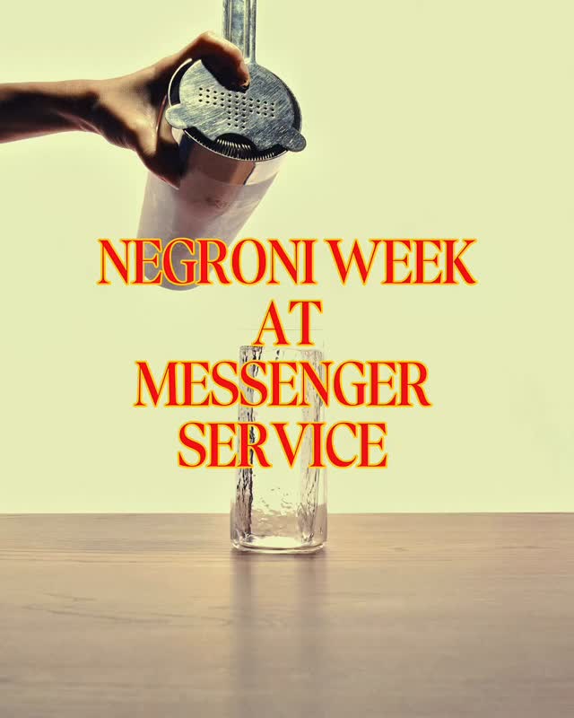 NEGRONI WEEK at Messengerservice!
22-28 September, don't miss your favorite glass
#negroniweek #negroni #nonegroniwithoutcampari #imbibegram #messengerservicebarbkk