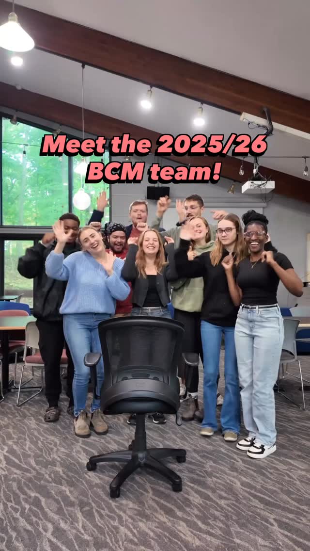 Allow us to introduce ourselves…
Meet our BCM leadership team! We have a wonderful team of interns as well as our fearless leader, Chaplain Zack DeBruyne.
Check back next week as we get to know each intern!