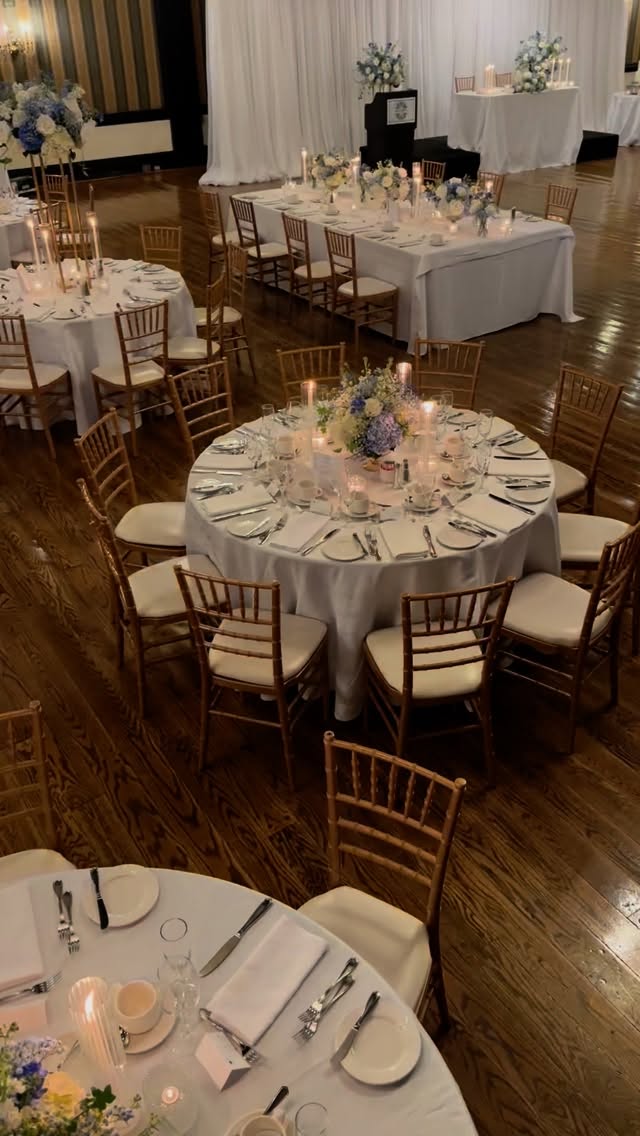 Crisp white roses, hydrangeas, and touches of delicate blue blooms created a magical setting for our latest wedding at Old Mill in Toronto
.
.
.
OldMillToronto
#torontoweddingdecor #luxurywedding #weddinginspiration #eventdesign #weddingflowers #whiteandblue #torontowedding #weddingdecor #weddings #receptiondecor #bridetobe #weddingdetails #eventdecor #luxuryeventrentals #weddingideas #canadaflorist