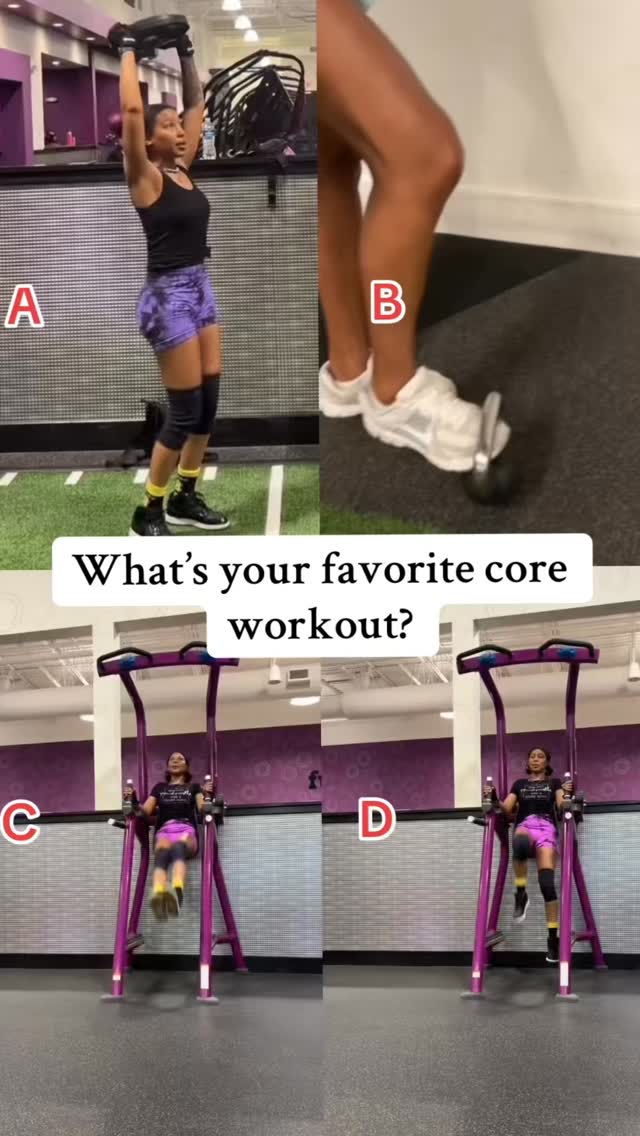 A-D = Core on 🔥🔥 Which move are you picking? 💪🏽👇🏽
4 moves 🔥 Which one you trying first?
A️⃣ OH March 25lb
B️⃣ Toe Tap KB March
C️⃣ Standing Ab Leg Raise
D️⃣ Alt. Knee Jacks on Machine
#CoreWorkout #AbDay #StrengthTraining #Fitness