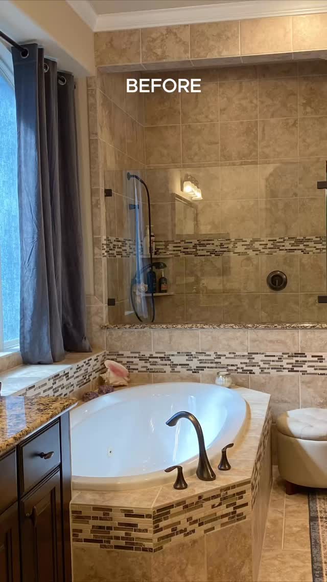 Layered textures, patterns, and unique finishes create this space that feels one-of-a-kind.
#HomeRemodel #BeforeAndAfter #TexturesAndPatterns #Craftsmanship #LuxuryLiving #RegalGeneralContractors #TileWork #Texturedwallpaper #ziatile