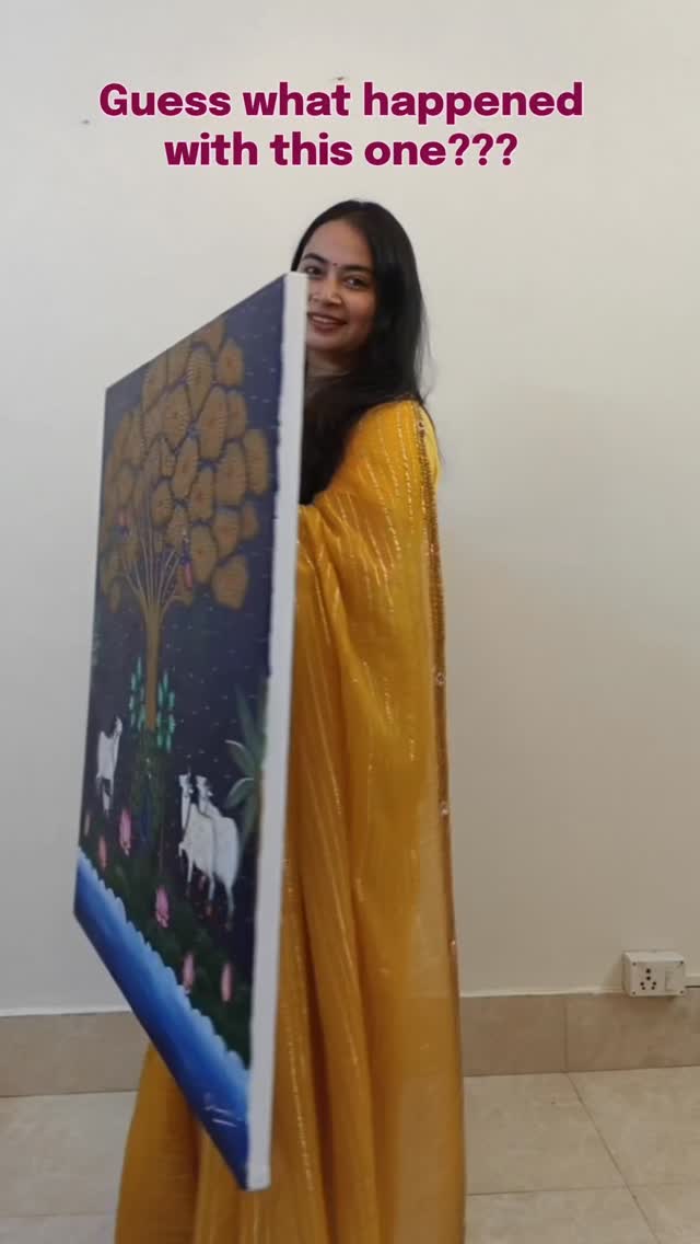 Navratri has begun, and so has the magic ✨
🙏 Drop a ❤️ if you feel Krishna’s presence in this artwork!
#DivineArt #KrishnaReels #NavratriCelebration #SpiritualArt #DevotionInArt #ReelsIndia #ReelTrend #IndianFestivals #BhaktiReels #CulturalReels #FestiveSeason #ArtisticSoul #NavratriVibes #artstudio