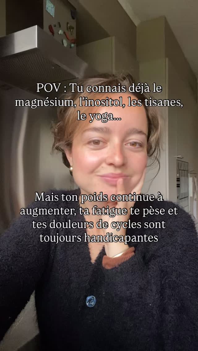 Je te vois 👀
Tu te sens incomprise
Tu ne veux qu’une chose c’est de te sentir normale
Et pourtant tu es à ça 🤏🏻 de lâcher l’affaire …
👉 Si il y a une chose que je veux que tu retiennes :
Le problème, c’est pas toi.
C’est que ton vecu est unique :
SOPK
Endométriose
Troubles digestifs
Aménorrhée
Et chaque problématique mérite et a besoin d’une approche ciblée !
🤝 Tu as besoin d’être entendue, accompagnée main dans la main, avec des réponses adaptées à ton corps.
La première étape pour y voir plus clair c’est de faire un bilan d’analyse COMPLET 👇
Hormones ET micronutrition
🎁 Pour t’aider, je t’ai créé cette checklist de marqueurs essentiels à demander à ton/ta professionnel·le de santé
📩 Écris LISTE en commentaire et je t’envoie ça en mp 🙌