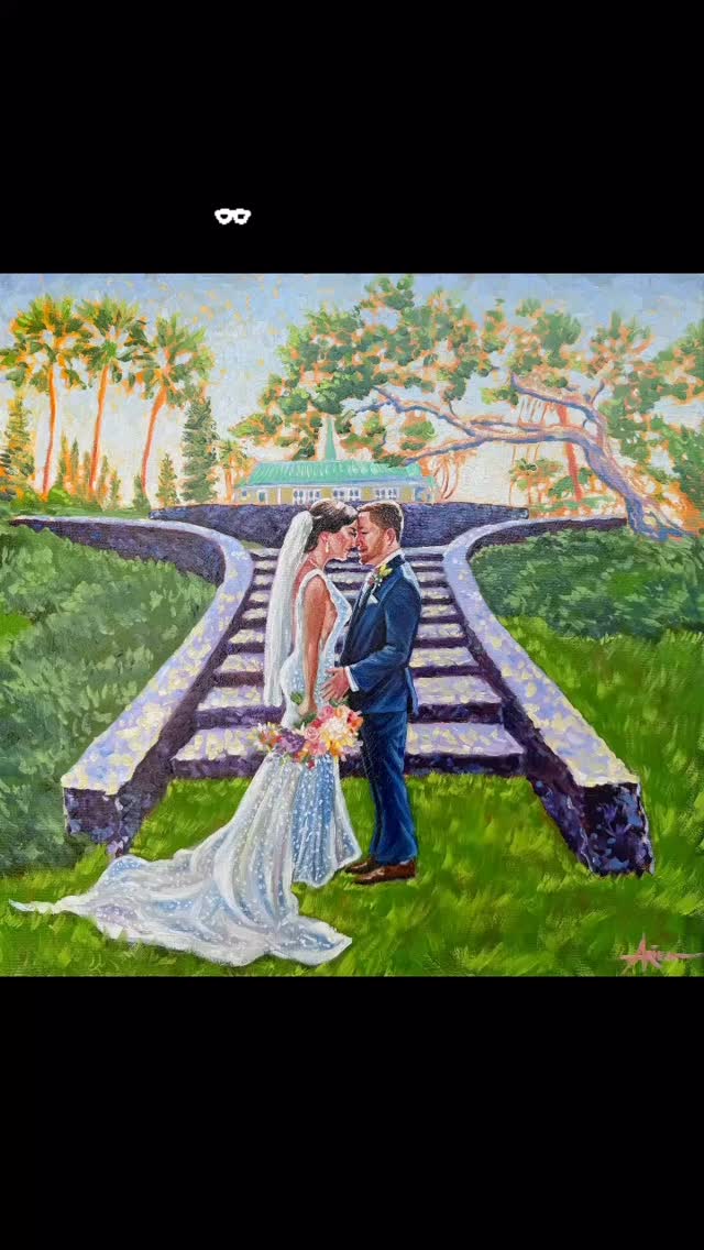 â¨đ¨ Pure surprise at Pineapple Chapel! đ´đ
I was painting live at the Pineapple Chapel in Kapalua, capturing this coupleâs love story stroke by stroke. Little did I know the groom had been quietly watching me work from behind while the bride approached first. The look on her face seeing the painting, and then his reaction⌠absolutely priceless! đĽšđ
This is why I love live wedding painting: itâs not just art, itâs a real-time experience and an unforgettable keepsake for you and your guests.
#LiveWeddingPainting #MauiWeddingArt #KapaluaWedding #PineappleChapel #WeddingArtist #DestinationWeddingHawaii
