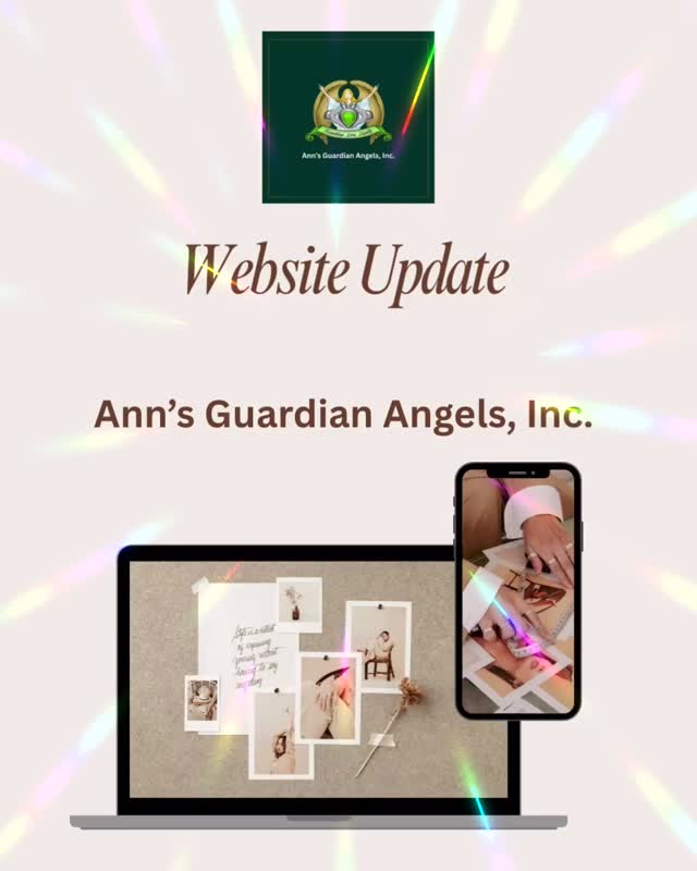 Ann’s Guardian Angels, Inc. has a new look! Check out our updated website at www.annsguardianangels.com. #elderlycare #caregiving