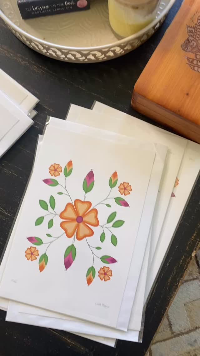 Need a greeting card? Head on over to my Etsy. #metisillustrator #métis #metisart #indigenous #indigenouscards