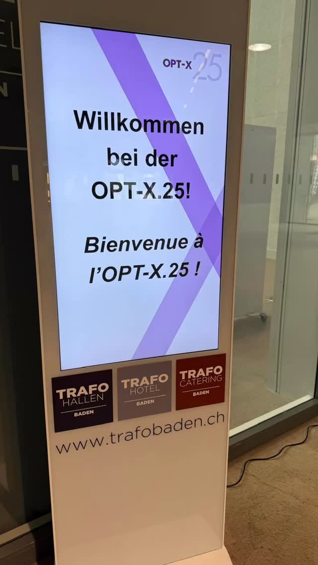 Martin Beer an der OPT-X 2025. Fachtagung für Augenoptik & Optometrie.