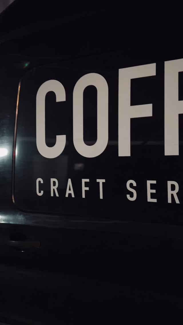 We are all set up, and ready to provide the Panalux guests with high quality service, and coffi that tastes amazing!