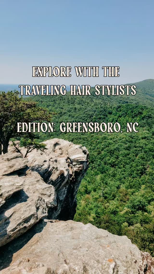 One of the perks of being a Traveling Hair Stylist is, of course, having the opportunity to explore within the areas we are providing coverage in.🌎
This past spring/summer, one of our stylists provided coverage for a maternity leave in Greensboro, NC.
Greensboro has a small town feeling with lots to offer downtown and some gorgeous parks that surround the area like hanging rock and pilot mountain!
Sports are also a big deal in NC cities like basketball, golf, and even baseball.
And if you are an outdoors person, NC state parks are always free, so make sure to check them out! 🏞
#thetravelinghairstylist #travelstylist