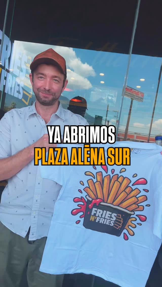 🇲🇽 ¡Monterrey! Te esperamos en Plaza Alēna Sur para sentir el crunch de FRIES N’ FRIES 🍟🍔😎❤️ #friesnfries #feelthecrunch
#fastfood #foodie #foodies #foodlovers #food #yummy #yummyfood #frenchfries #frenchfrieslovers #loadedfries #foodpornshare #foodpost