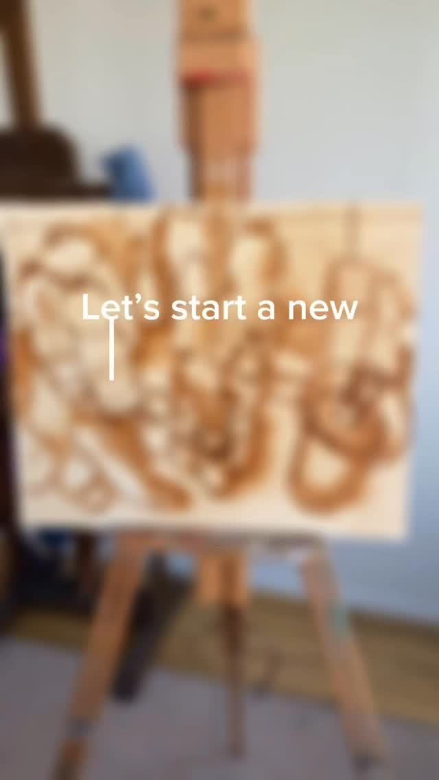 Starting a new painting ❤️