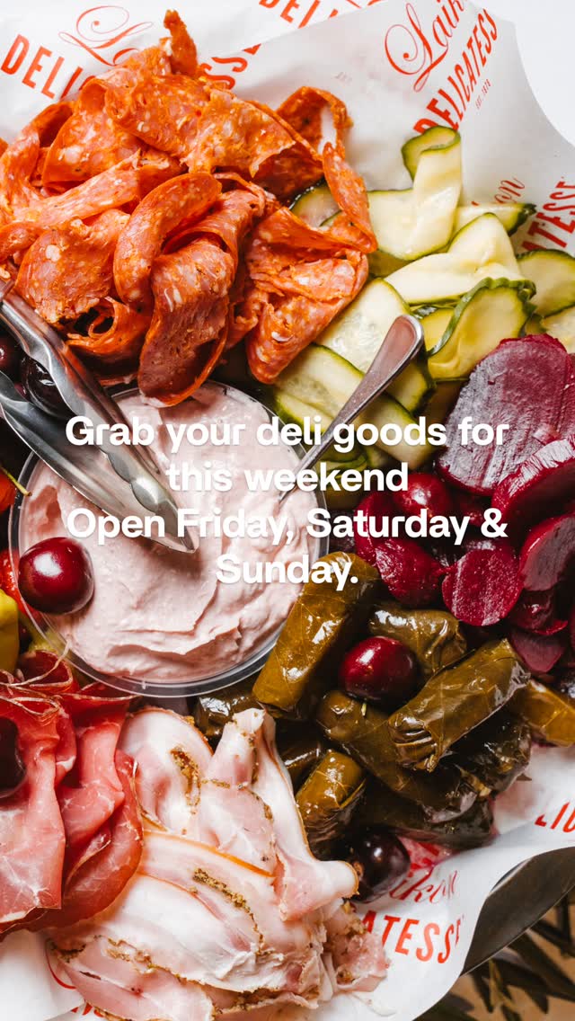 Open all grand final weekend. Pop in to pick up your deli treats. #laikondeli