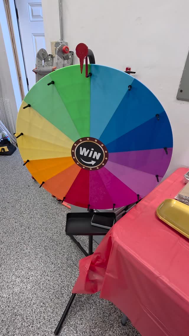 Getting ready for tomorrow...peep the prizes for the spin wheel yall...
Tomorrow, 11, be there homies!