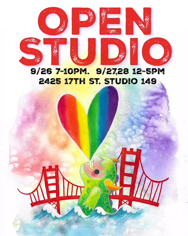 Tomorrow!!
#openstudios #artspanopenstudios
#artexploration #sfartist